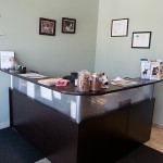 reception area at Highland Creek Animal Clinic in Toronto, ON